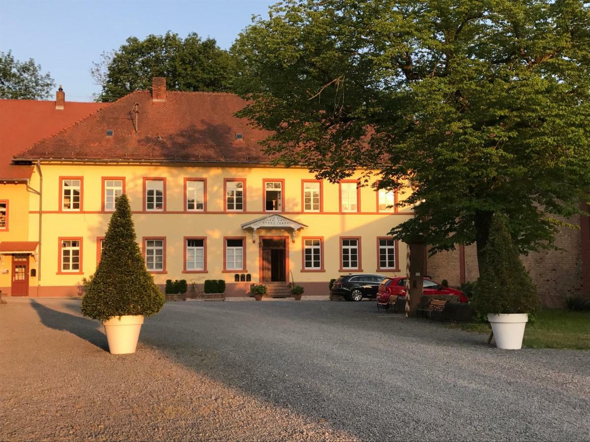 Elegantes Gaesteapartment Verano In Schloss Und Hofgut Langenzell Wiesenbach Ngoại thất bức ảnh